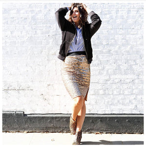 Leopard pencil skirt outlet interview outfits