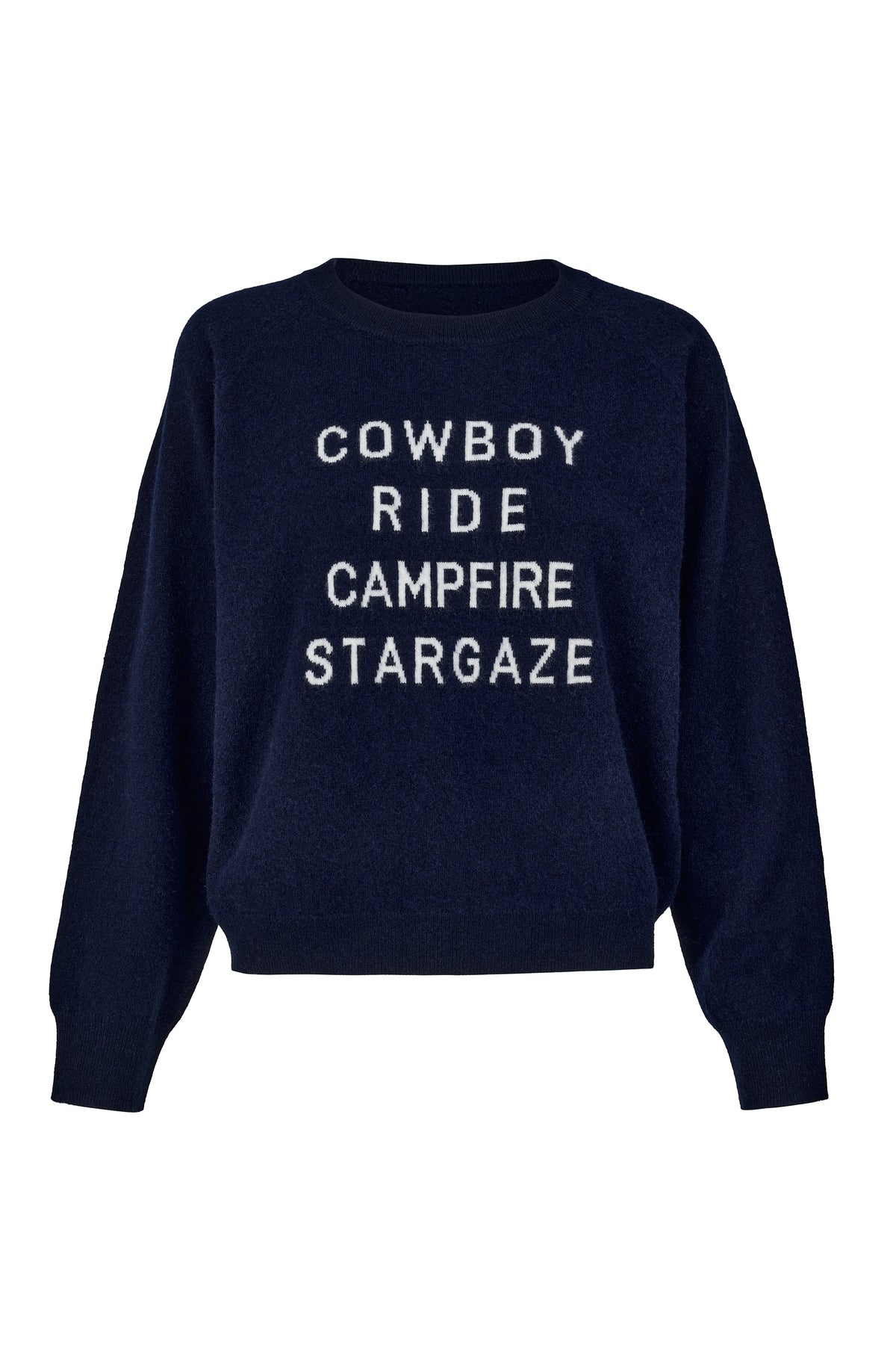 Cowboy, Ride, Campfire, Stargaze Navy