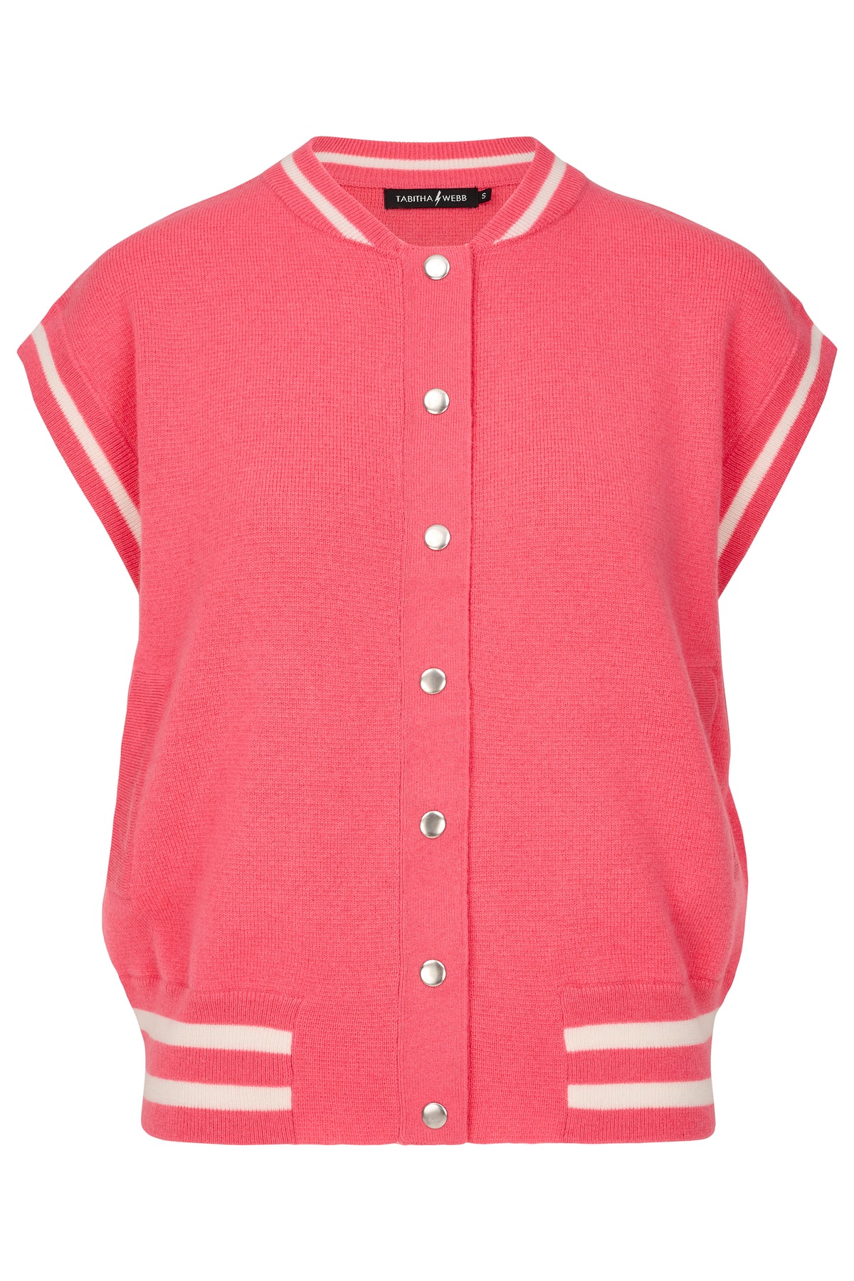 Short Sleeved Coral Bomber