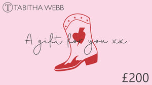 Tabitha Webb Gift Card