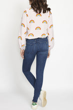 Load image into Gallery viewer, Crocus Shirt in Rainbow Print Silk
