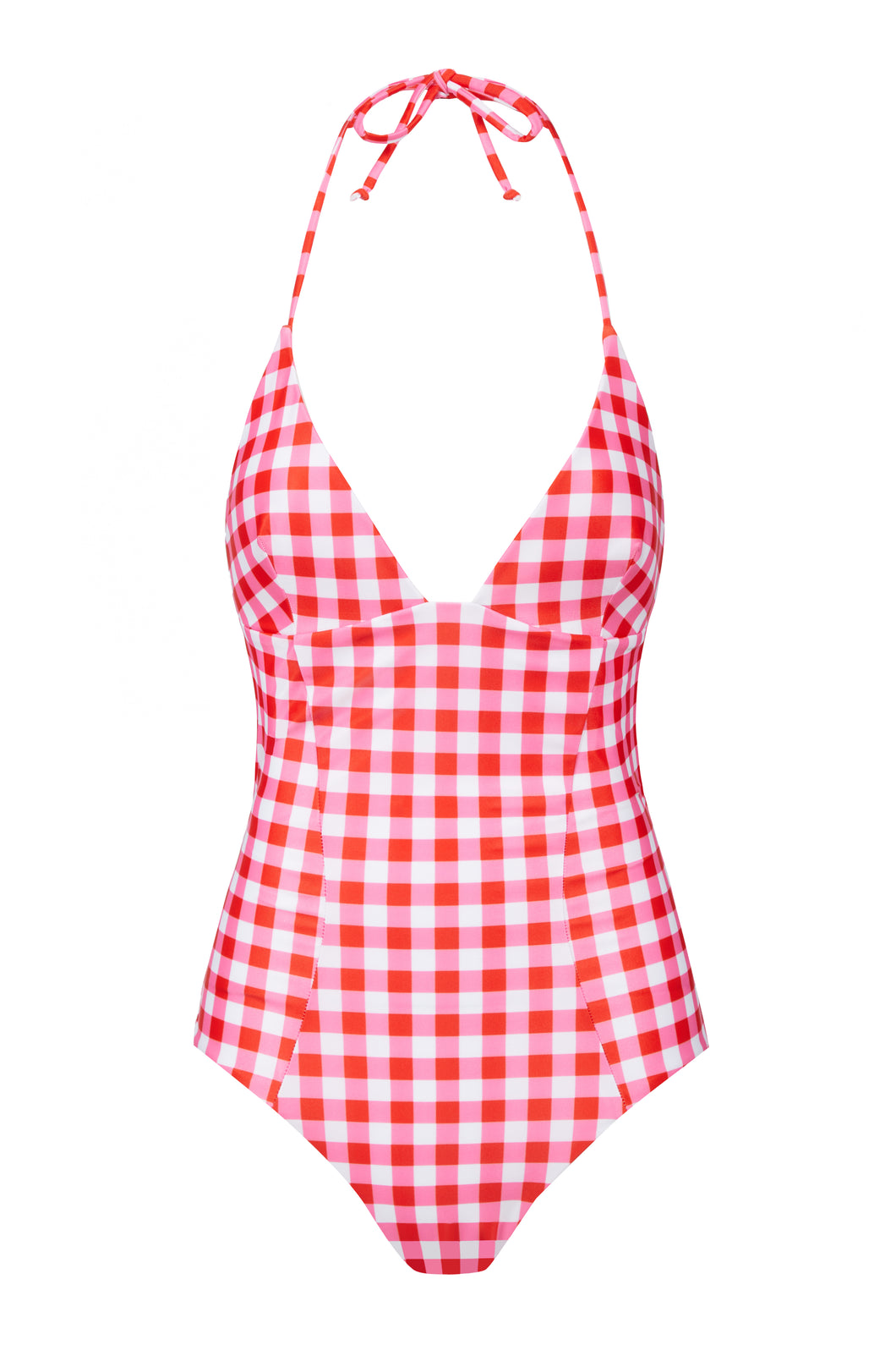 Kenny in Pink and Red Gingham