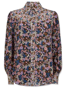Western Shirt in Retro Floral