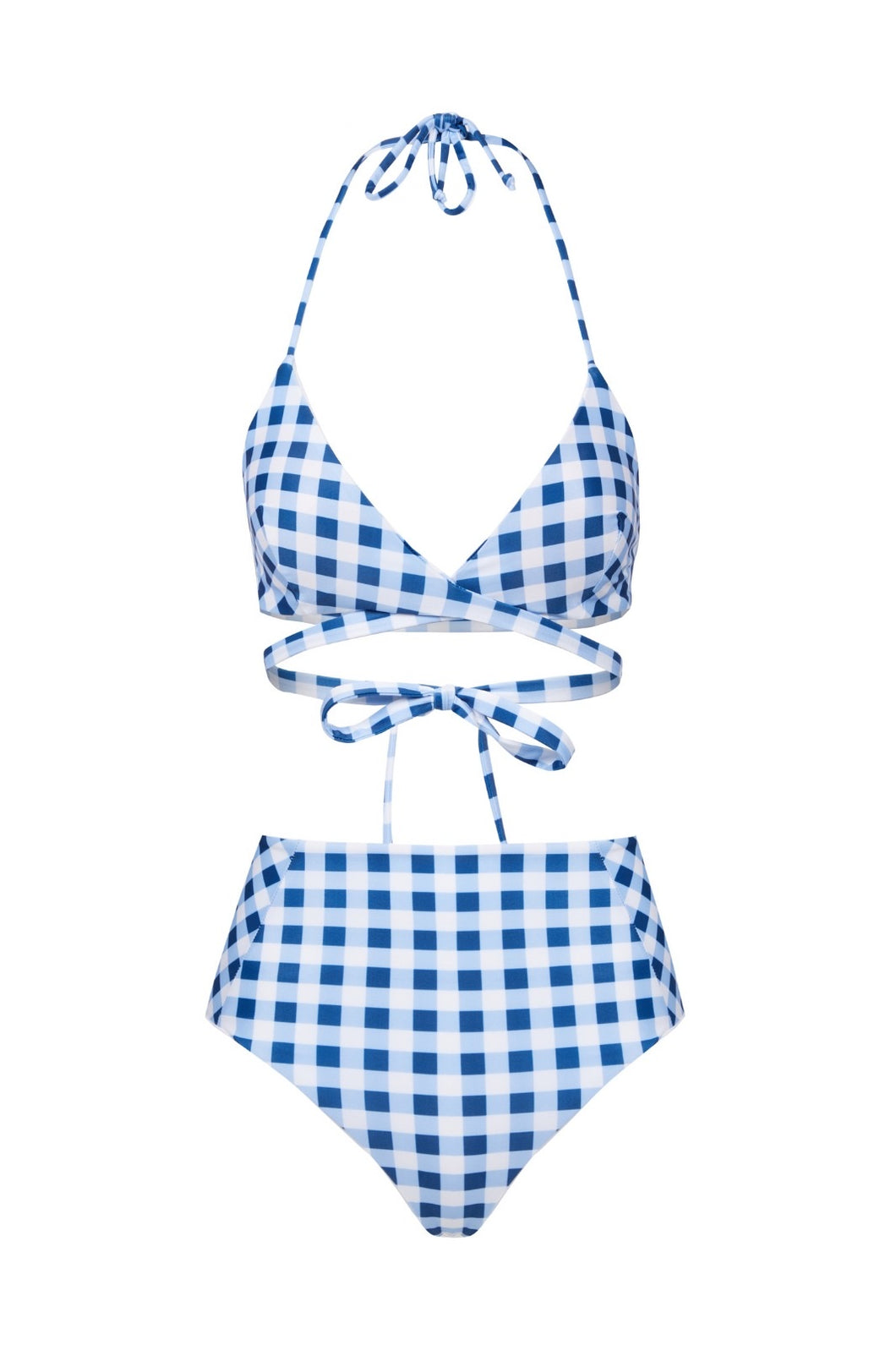 Carrie in Blue Gingham